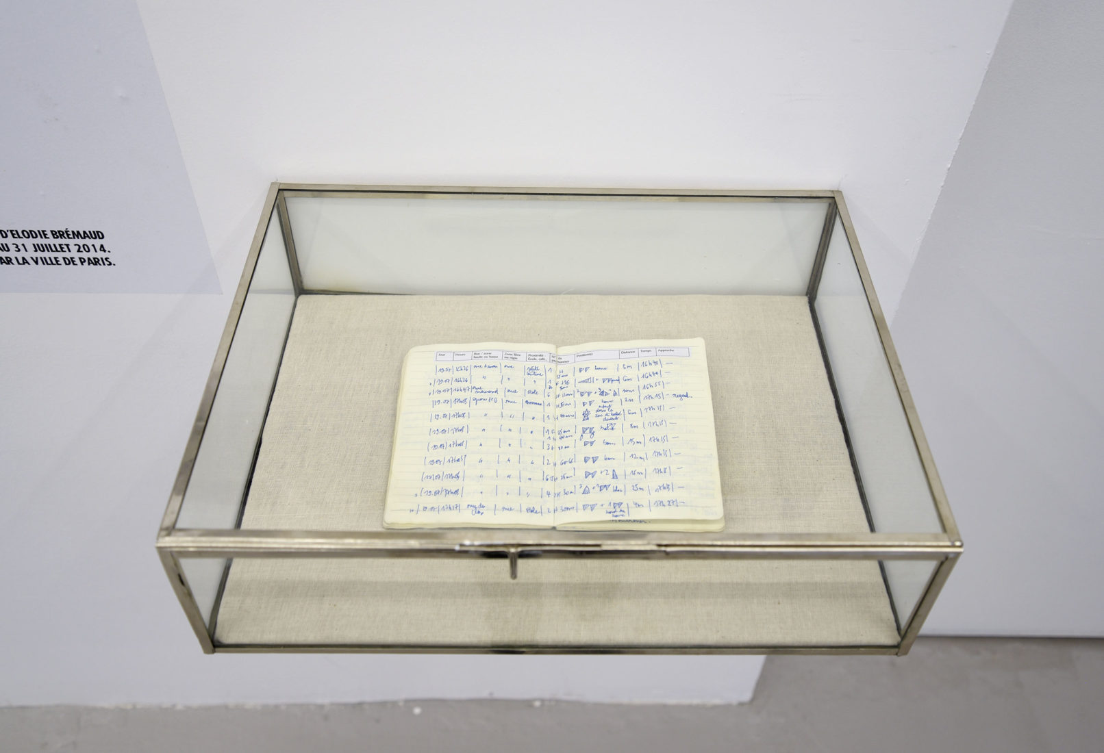 Â«Jeux interditsÂ» installation Poster 200 x 150 cm kit de 6 cartes postales 2014 Elodie Brémaud