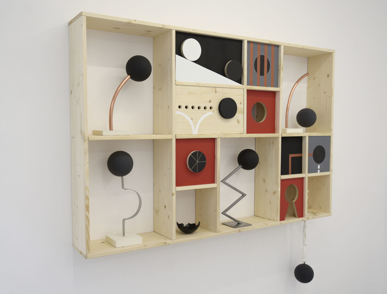 Â«SlapstickÂ» Installation, sculptures 101,6cm x 155cm 2017 Emmanuel Espinase