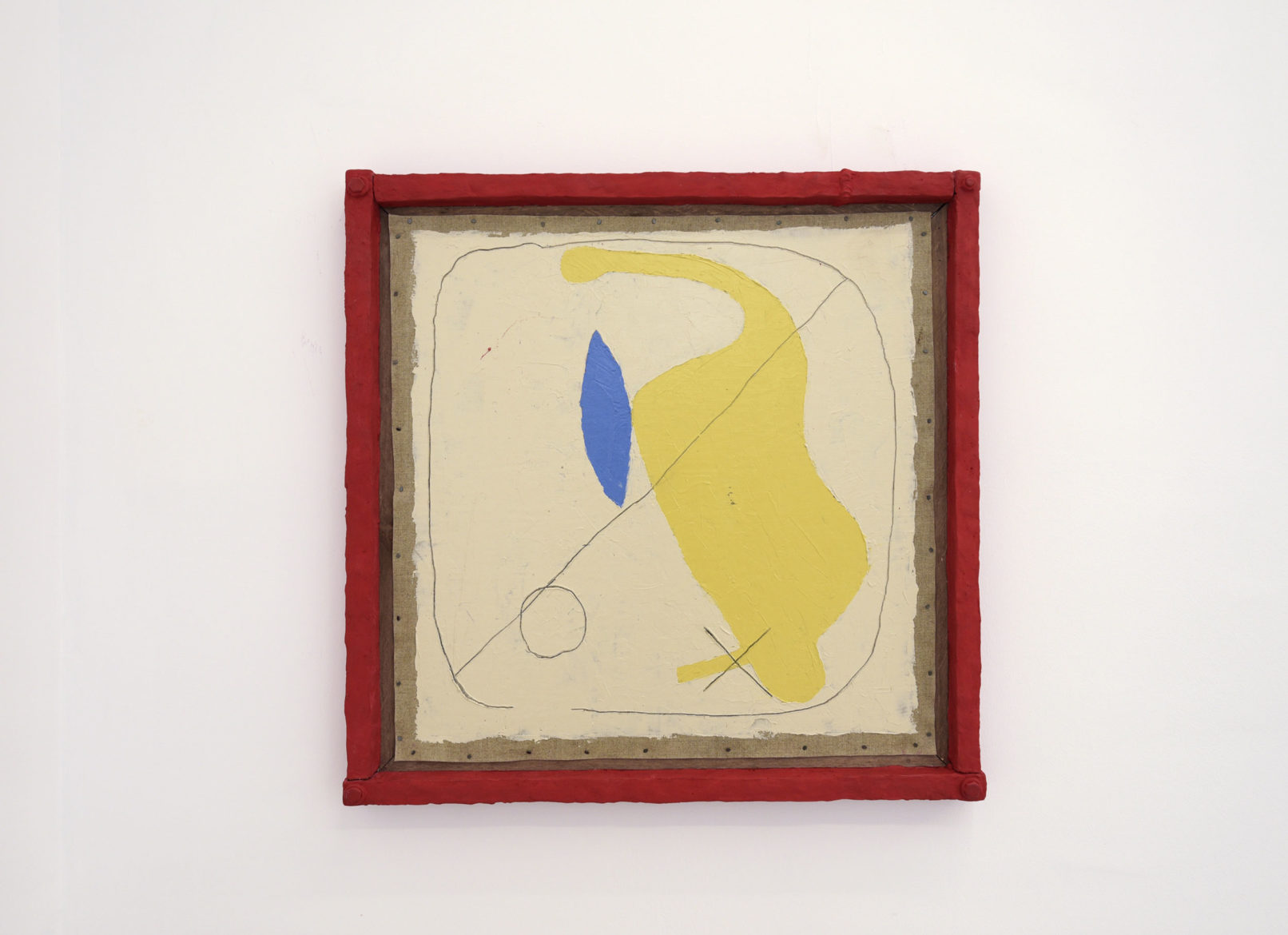 Carlos Huffmann Â«Intersurface paintingÂ» acrilique,crayon, line, bois, metal et resine polyester 2017