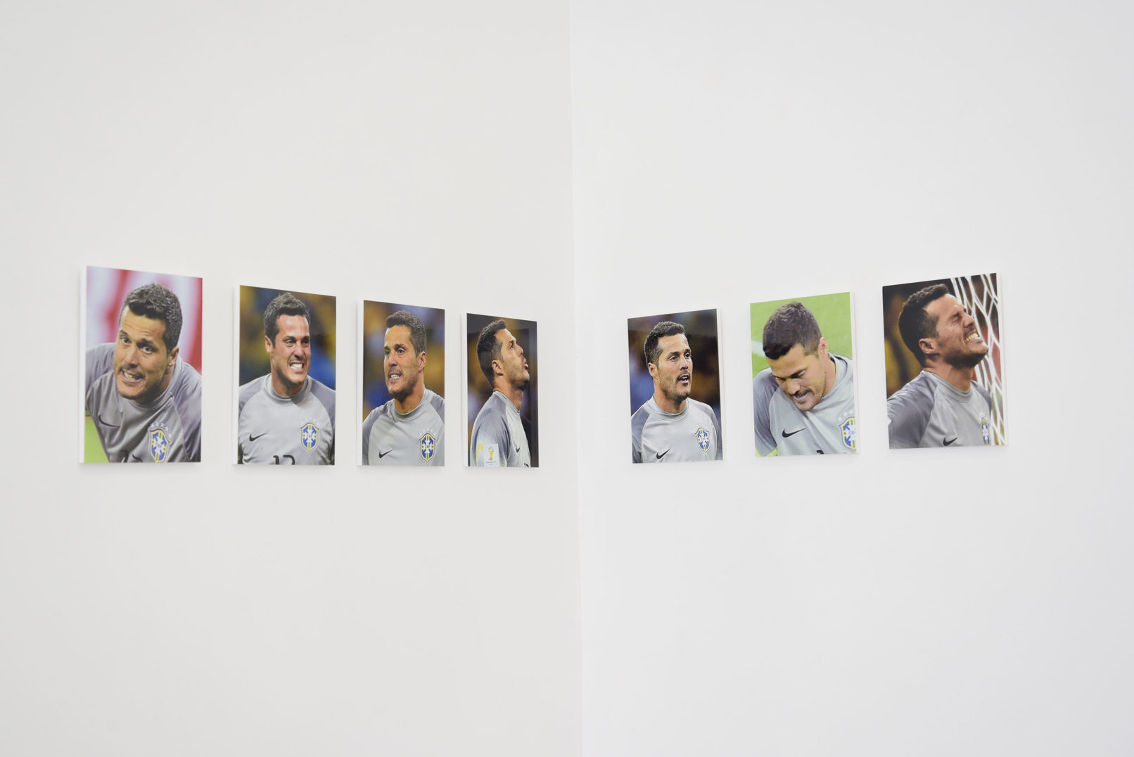 Thomas Lannette 7 portraits de Julio César, 8 juillet 2014 Tirage sur papier plume