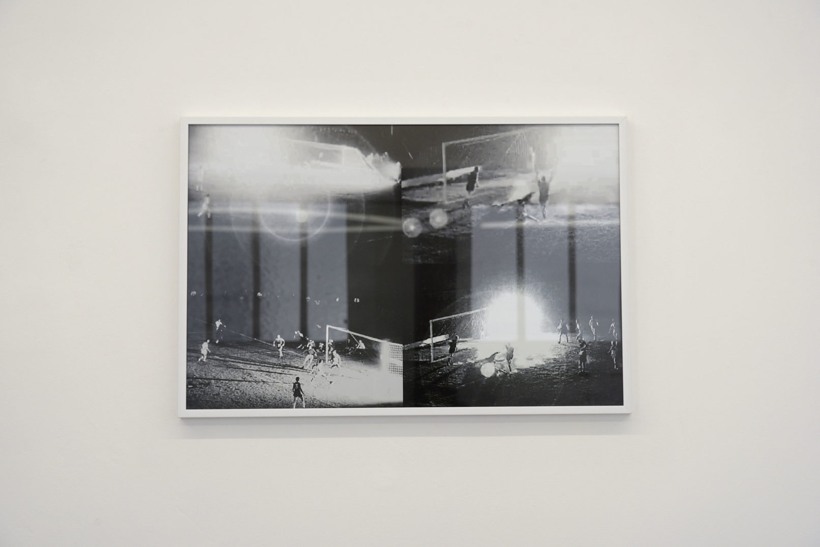 Ange Leccia Fútbol en fuego Tirage Photo