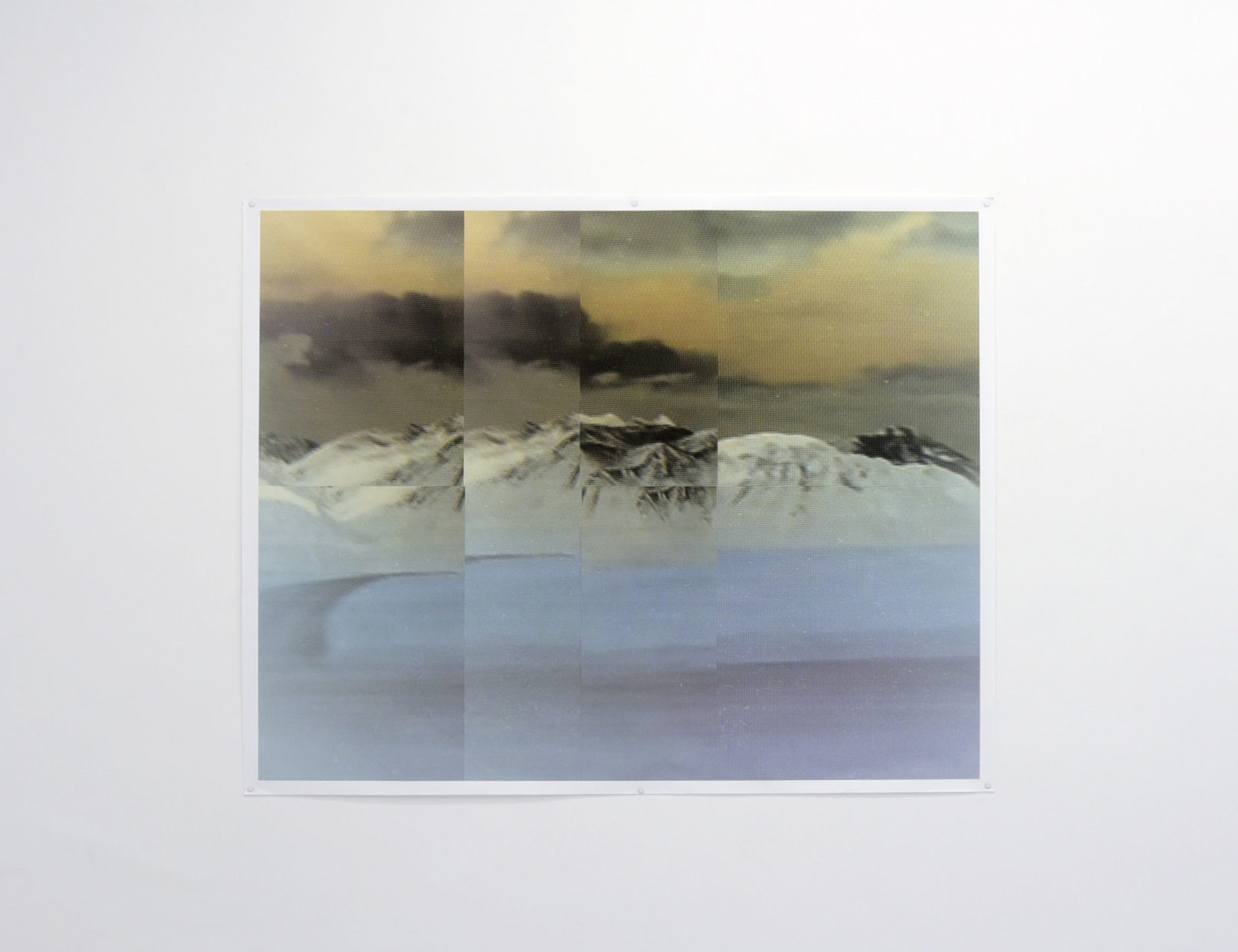 Victoria Ahrens El Lugar Perfecto (Altiplano) Photo montage 100 x 140 cm 2018