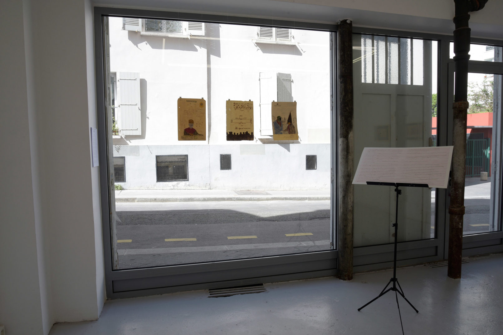 Vue d'exposition Assemblage #19 Demande à la poussière