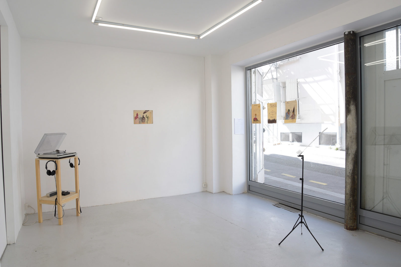 Vue d'exposition Assemblage #19 Demande à la poussière