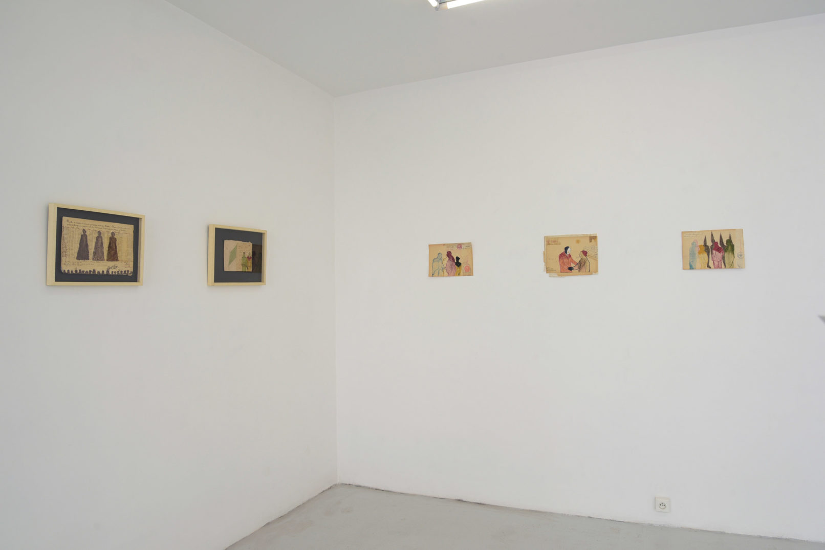 Vue d'exposition Assemblage #19 Demande à la poussière