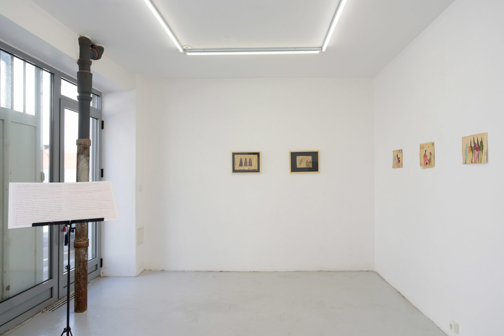 Vue d'exposition Assemblage #19 Demande à la poussière