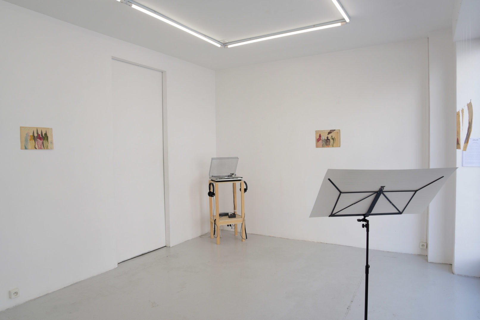 Vue d'exposition Assemblage #19 Demande à la poussière