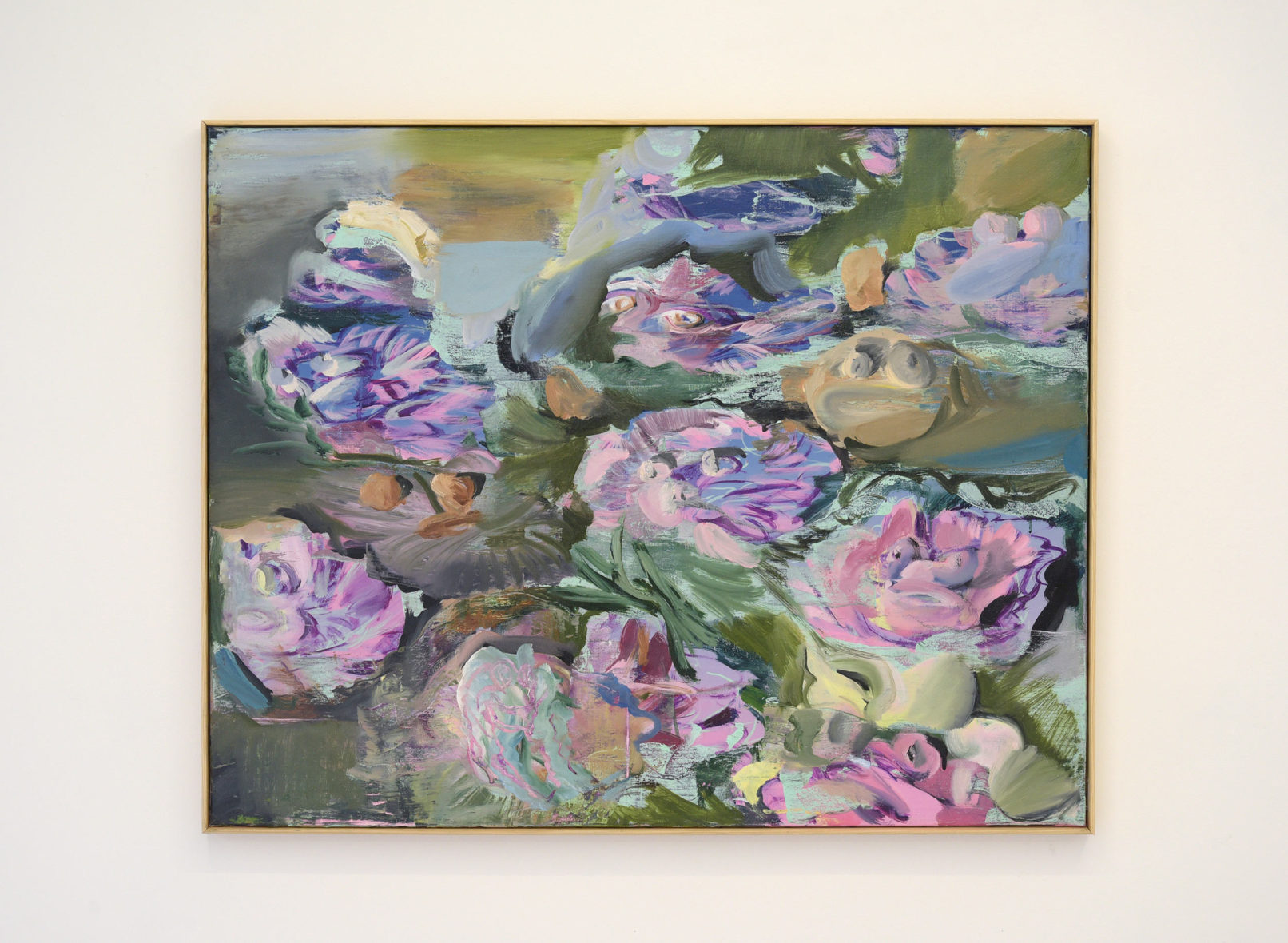 Etienne François Bad seeds Huile et acrylique sur toile 72cm x 93cm, 2021